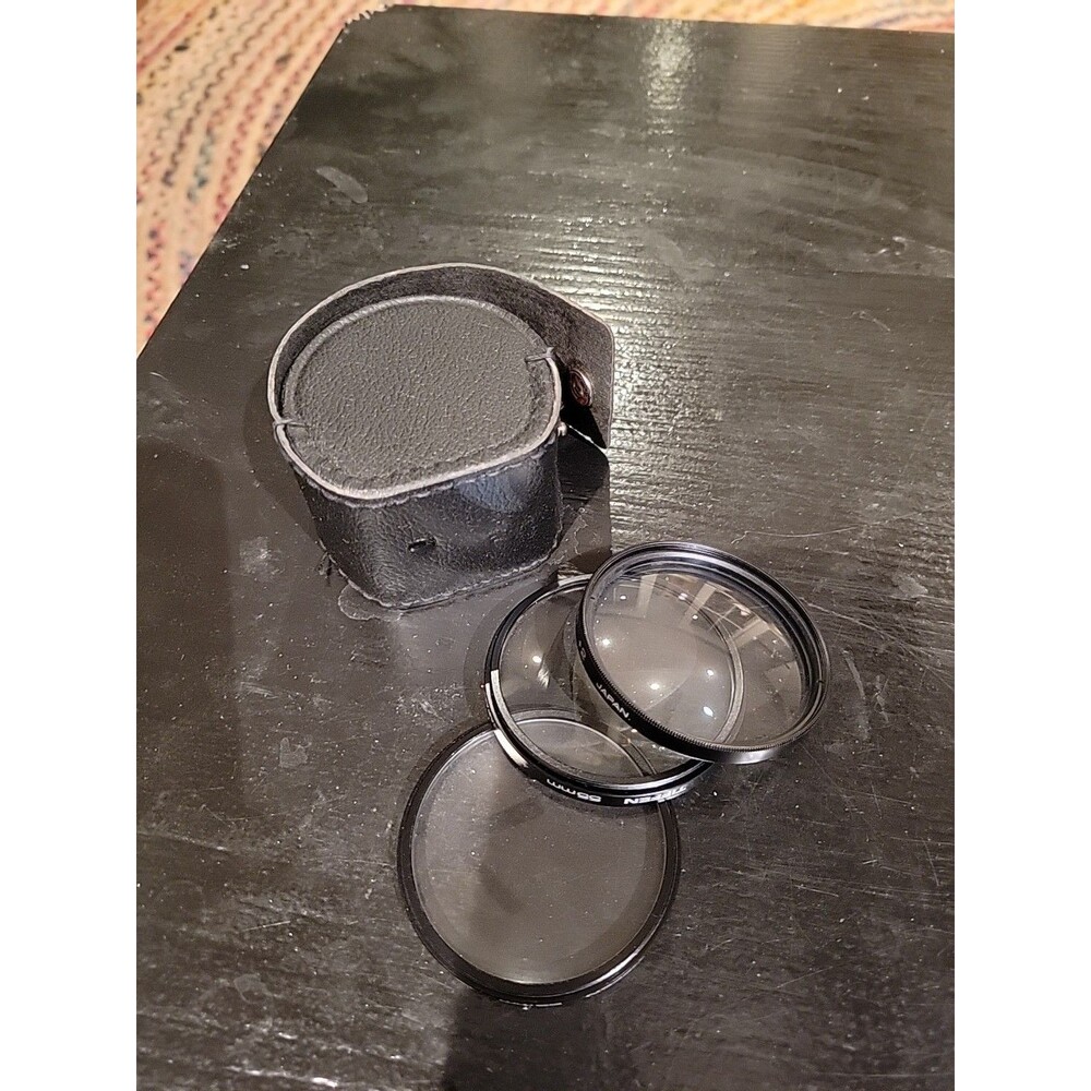 Tiffen Close-up Filter Set - 55mm +1, +2, +4 Diopters w/Case